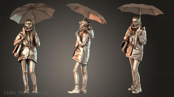 Figurines of people (Lisa X, STKH_3999) 3D models for cnc