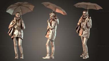 Figurines of people Lisa X 3d model