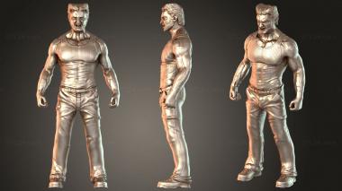 Figurines of people Logan 3d model