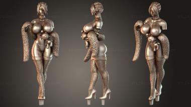 Figurines of people Lulu Monstrous NSFW 3d model