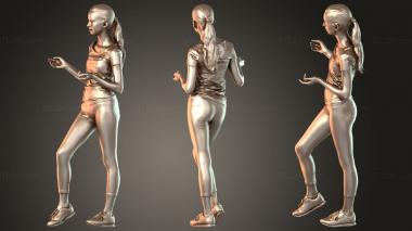 Figurines of people Mady Duplicate 3d model