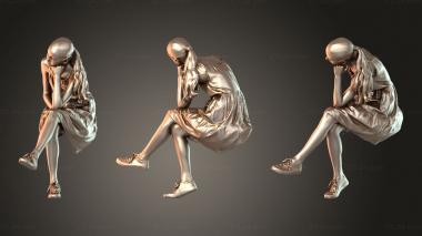Figurines of people Mady Lively 3d model