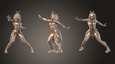 Figurines of people Mantis Artistic 3d model