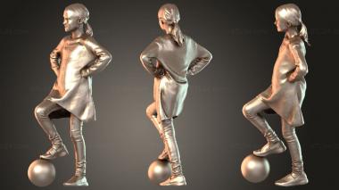 Figurines of people Mara 3d model
