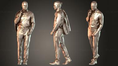 Figurines of people Marcel Noble 3d model