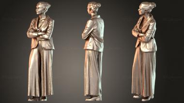 Figurines of people Marie 3d model