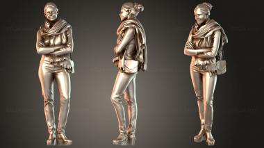 Figurines of people Marie Duplicate 3d model