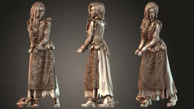 Figurines of people Marie Lennot NPC 3d model