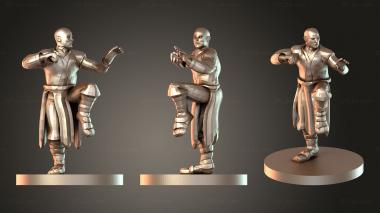 Figurines of people Martial Arts Adept 3d model