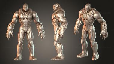 Figurines of people Marvell Space Venom 3d model