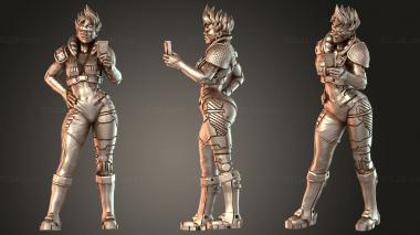 Figurines of people Masako 3d model