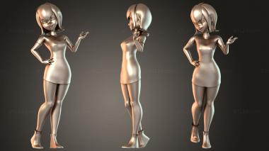 Figurines of people Mavis Mabis 3d model