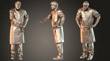 Figurines of people Max 3d model