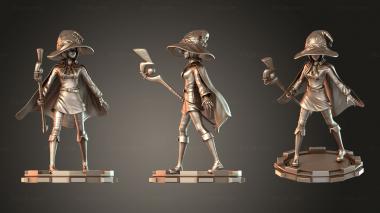 Figurines of people Megumin Konosuba Focree Cloak 3d model