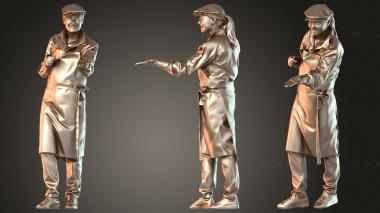 Figurines of people Mia 3d model