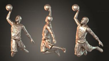 Figurines of people Michael Jordan Dunk Duplicate 2 3d model