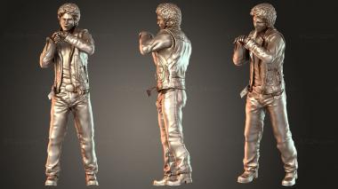 Figurines of people Michael Knight Body Pose 3d model
