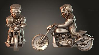 Figurines of people Migetbike 3d model