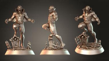 Figurines of people Morbius 3d model