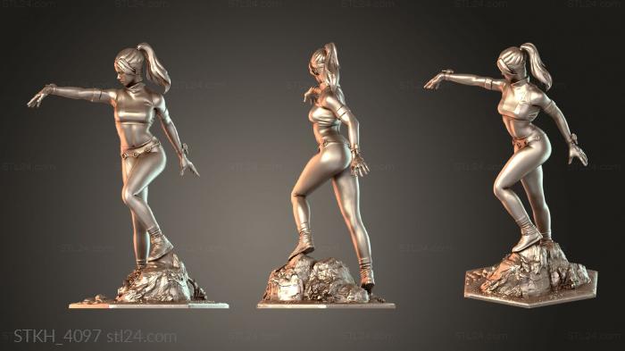 Статуэтка Сони Блейд из Mortal Kombat