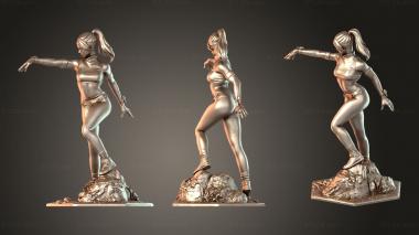 Figurines of people Mortal Kombat Sonya Blade Statue 3d model