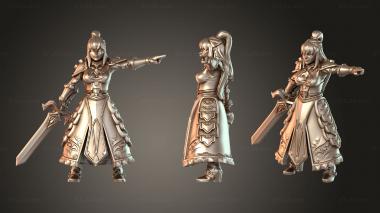 Figurines of people Multiverse Fate 3d model