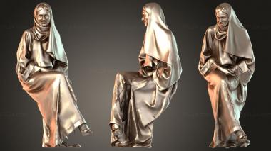 Figurines of people Myriam 3d model