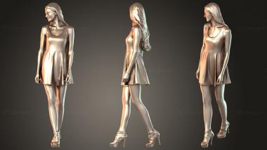 Figurines of people Myriam Duplicate 5 3d model