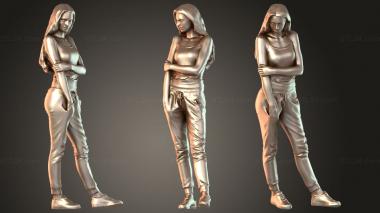 Figurines of people Myriam Mighty 3d model