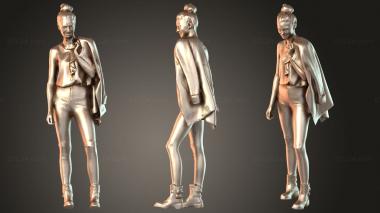 Figurines of people Myriam Native Duplicate 3d model