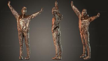 Figurines of people Myriam Native Brave 3d model