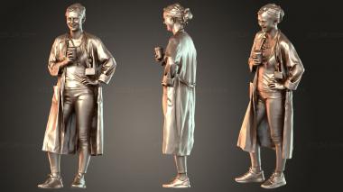 Figurines of people Nadin Duplicate 3d model