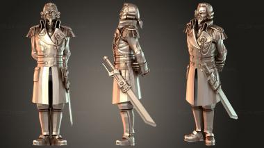 Figurines of people Nathaniel Grexus 3d model