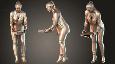 Figurines of people Nelly 3d model