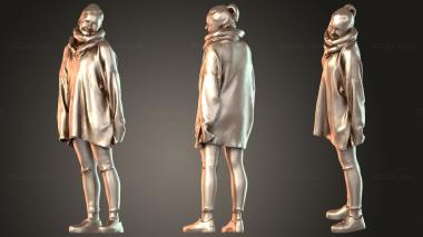 Figurines of people Nelly Duplicate 3d model