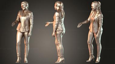 Figurines of people Nelly Duplicate 2 3d model