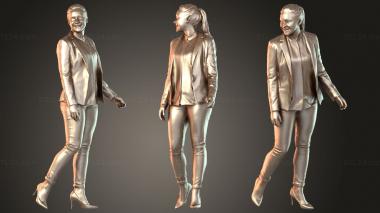 Figurines of people Nelly Honest 3d model