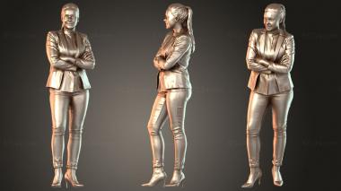 Figurines of people Nelly Optimistic 3d model