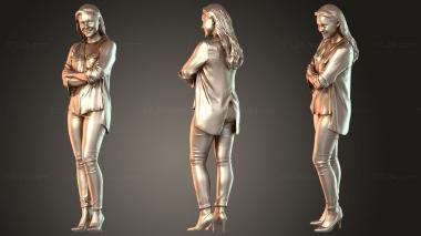 Figurines of people Nelly Tender 3d model
