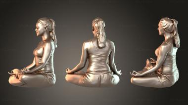 Figurines of people Nelly Young 3d model