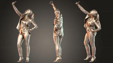 Figurines of people Nelly Zealous 3d model