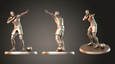 Figurines of people Neymar Dub Ball 3d model