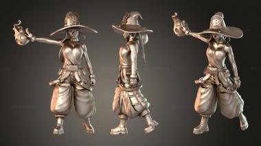Figurines of people Nobara and Maki 3d model