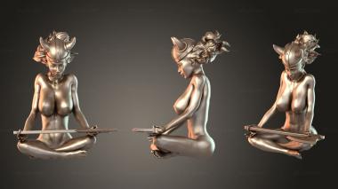 Figurines of people NSFW Swedish Viking 3d model