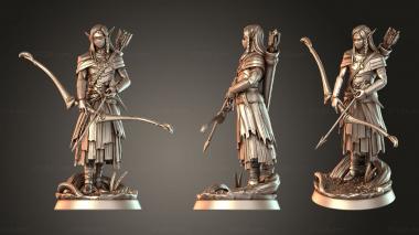 Figurines of people Nymeria Soulquiver Hero 3d model