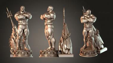 Figurines of people Orka Bust 3d model