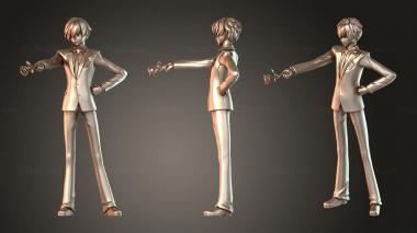 Figurines of people Ouran School Host Club – Tamaki Suoh 3d model