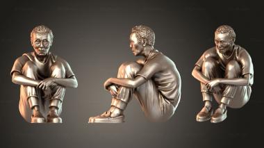 Figurines of people Player Oh Il Nam 3d model