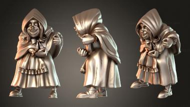 Figurines of people Princess Got Angry Weapon 3d model
