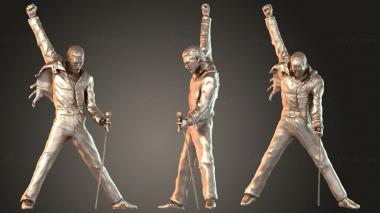 Figurines of people Queen Freddie Full 3d model